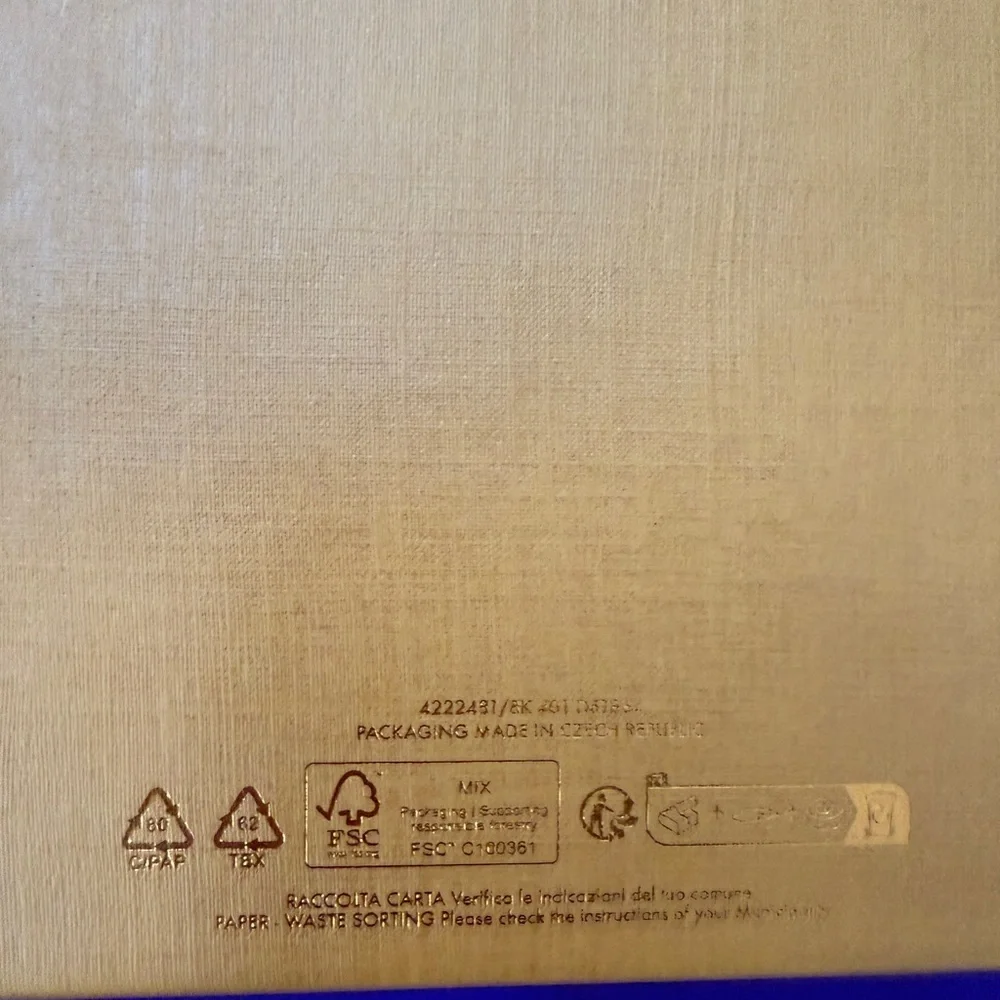 Authentic Louis Vuitton Empty Gift Box with Ribbon & Envelope 13”x16”x4”